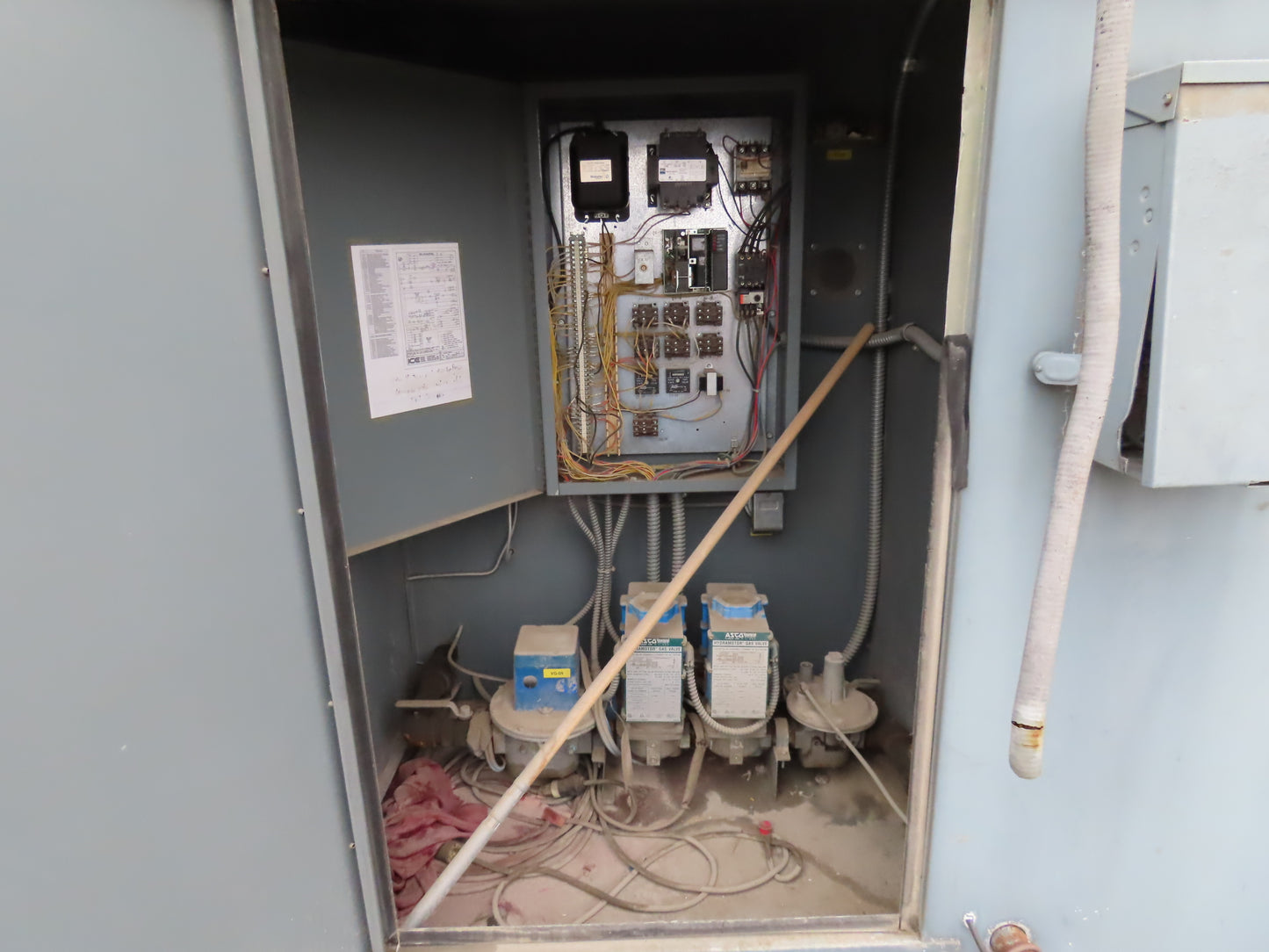 ICE OSD-130HTR LP Gas Fired Air Makeup Heater Unit 2100MBH 30000CFM 20Hp 460V