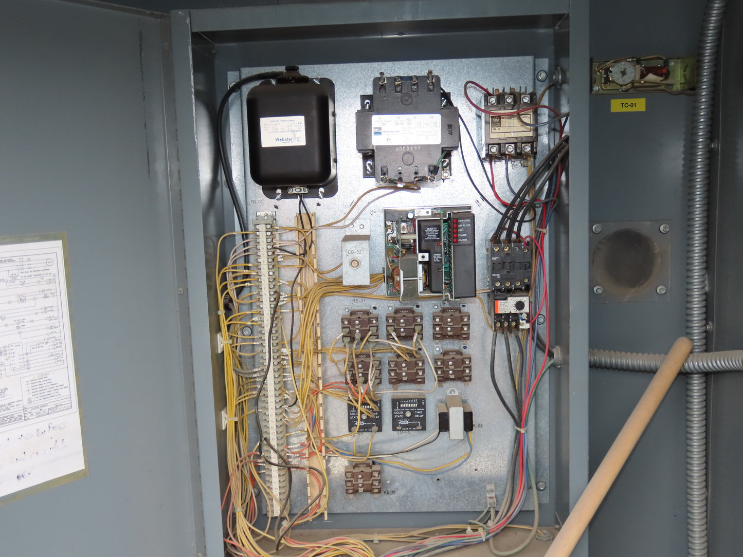 ICE OSD-130HTR LP Gas Fired Air Makeup Heater Unit 2100MBH 30000CFM 20Hp 460V