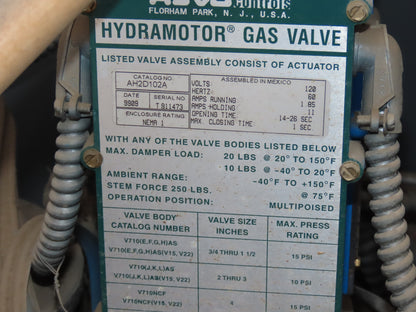 ICE OSD-130HTR LP Gas Fired Air Makeup Heater Unit 2100MBH 30000CFM 20Hp 460V