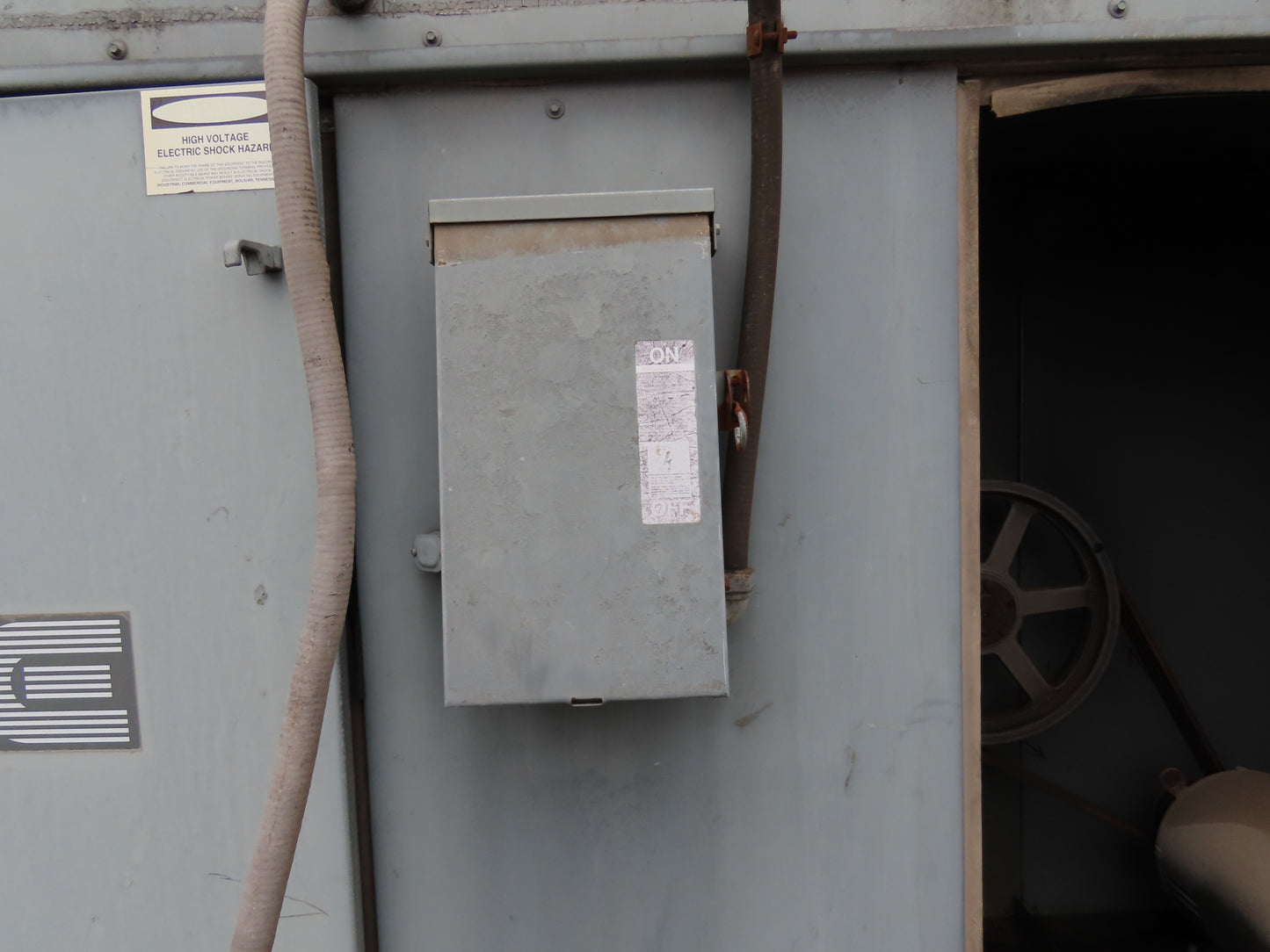 ICE OSD-130HTR LP Gas Fired Air Makeup Heater Unit 2100MBH 30000CFM 20Hp 460V