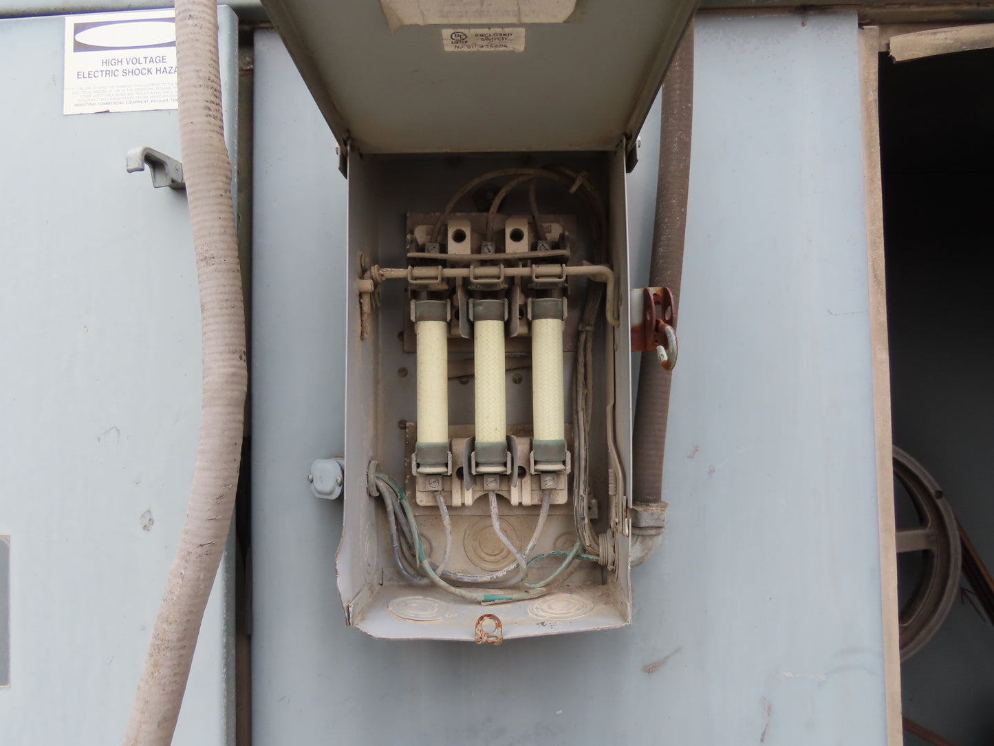 ICE OSD-130HTR LP Gas Fired Air Makeup Heater Unit 2100MBH 30000CFM 20Hp 460V