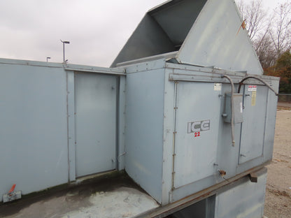 ICE OSD-130HTR LP Gas Fired Air Makeup Heater Unit 2100MBH 30000CFM 20Hp 460V