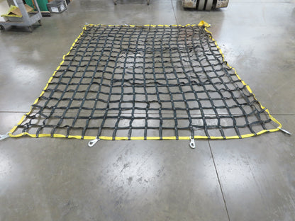Miller 10'x 9' Nylon Cargo Net 1" Webbing w/Safety Snap Hooks