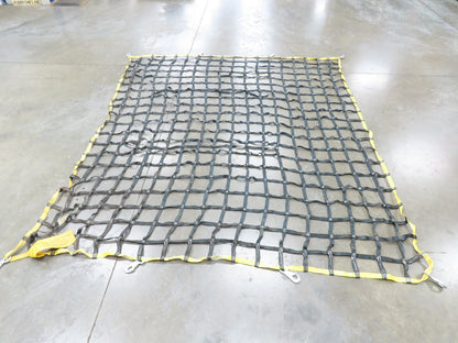 Miller 10'x 9' Nylon Cargo Net 1" Webbing w/Safety Snap Hooks