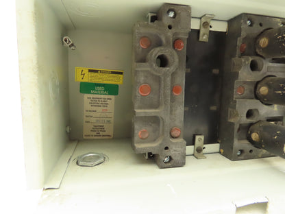 Siemens BOS143524 BD Busway Vacu-break Fusible Disconnect Switch 60A 600V