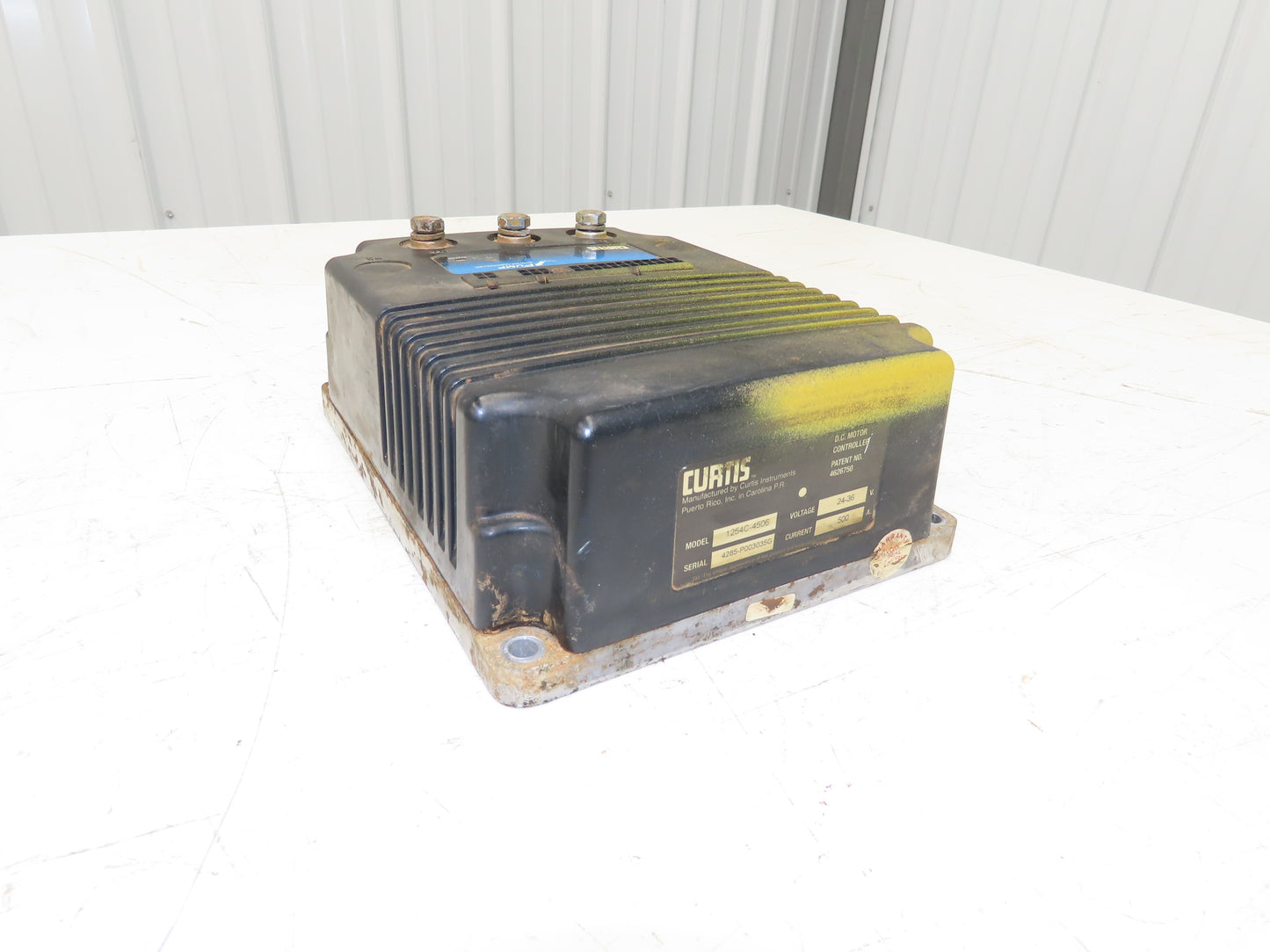 Curtis 1254C-4506 Forklift DC Motor Speed Controller 24-36V Off ESC030FAN36TE094