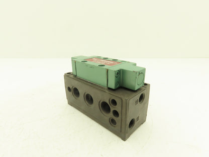 Numatics 1JDPA4F1 Pneumatic Air Power Valve w/Manifold PA Junior Series