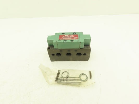 Numatics 1JDPA4F1 Pneumatic Air Power Valve w/Manifold PA Junior Series