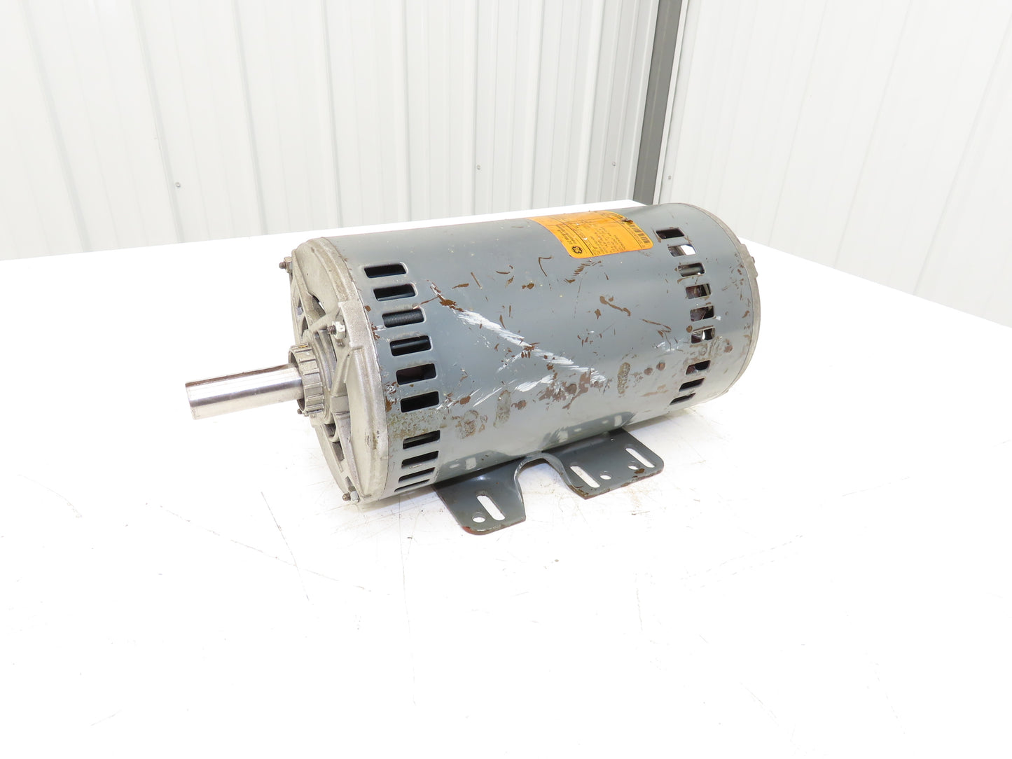 General Electric 5K49QN4143 AC Motor 5Hp 1725 RPM 208-230V 3Ph 145TY
