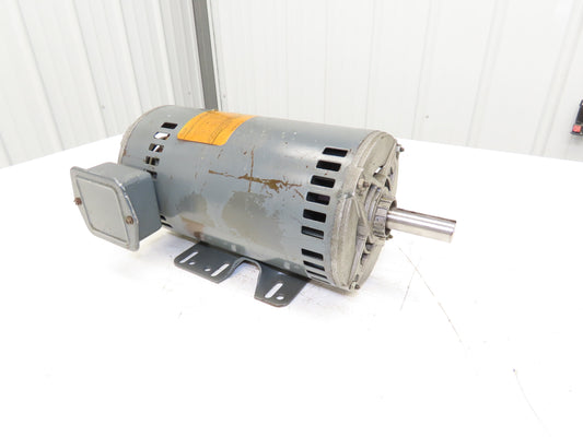 General Electric 5K49QN4143 AC Motor 5Hp 1725 RPM 208-230V 3Ph 145TY