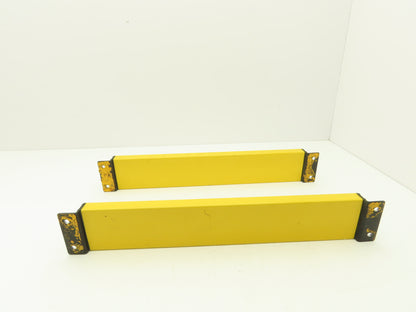 Sti Optoflex Mirror Safety Light Curtain 18 x 2" Glass Lot of 2