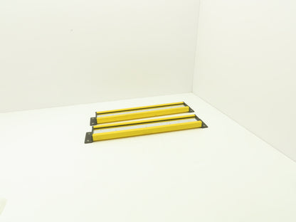 Sti Optoflex Mirror Safety Light Curtain 18 x 2" Glass Lot of 2