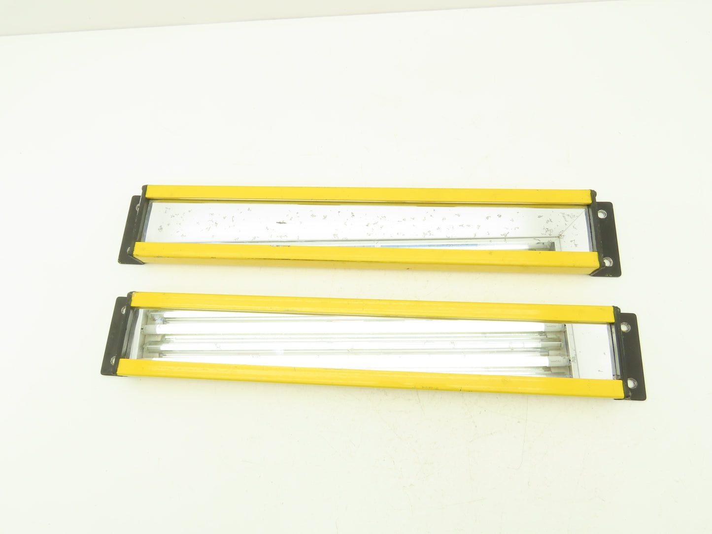 Sti Optoflex Mirror Safety Light Curtain 18 x 2" Glass Lot of 2