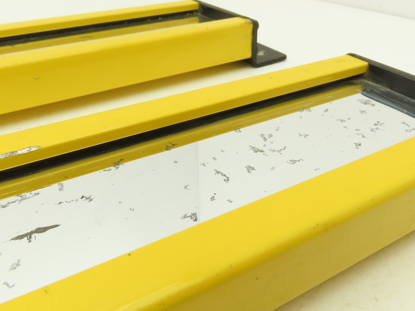 Sti Optoflex Mirror Safety Light Curtain 18 x 2" Glass Lot of 2