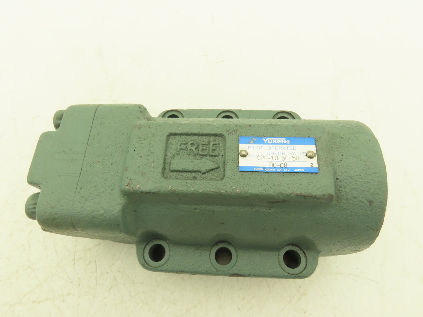 Yuken CPG-10-50-50 Hydraulic Pilot Operated Check Valve