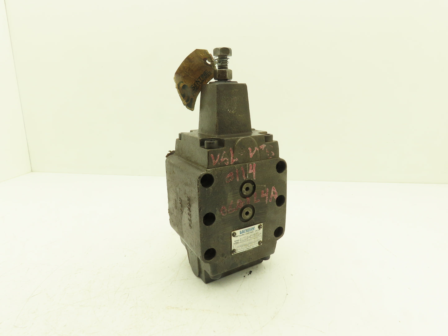 Vickers RG 10 D4 30 Hydraulic Pressure Relief Control Valve 250-1000 PSI