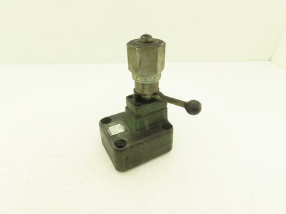 Yuken SC1074-1001 Hydraulic Flow Control Manual Throttle Valve