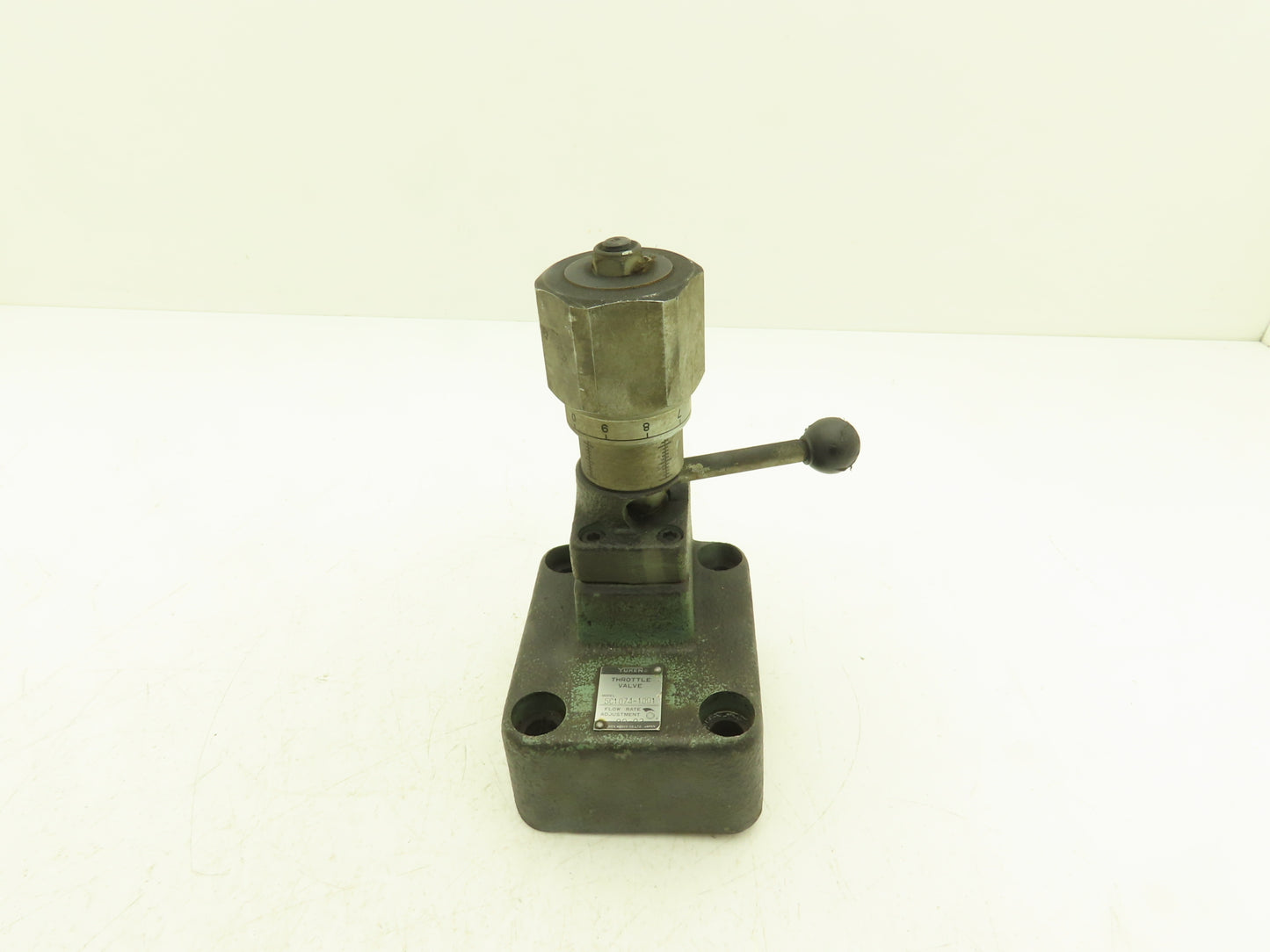 Yuken SC1074-1001 Hydraulic Flow Control Manual Throttle Valve