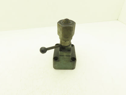 Yuken SC1074-1001 Hydraulic Flow Control Manual Throttle Valve
