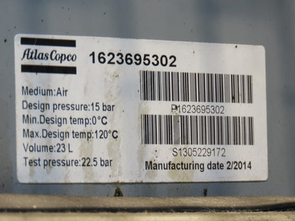 Atlas Copco GA160VSD-FF 215Hp Rotary Screw Air Compressor 1076CFM 460v Air Dryer