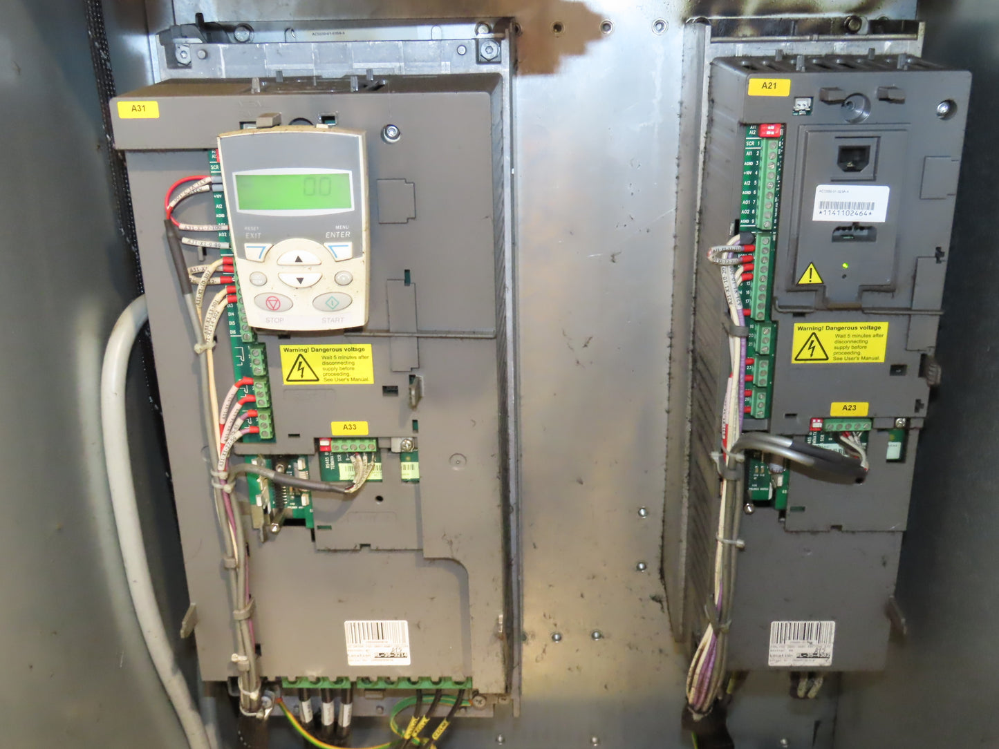 Atlas Copco GA160VSD-FF 215Hp Rotary Screw Air Compressor 1076CFM 460v Air Dryer