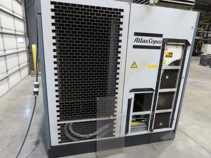 Atlas Copco GA160VSD-FF 215Hp Rotary Screw Air Compressor 1076CFM 460v Air Dryer