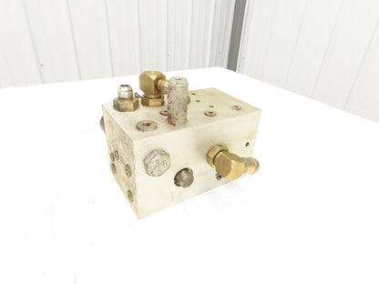 Yale HF000521-3 Stand On Forklift Hydraulic Manifold Block Off ESC030FAN36TE094