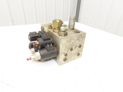 Yale HF000521-3 Stand On Forklift Hydraulic Manifold Block Off ESC030FAN36TE094