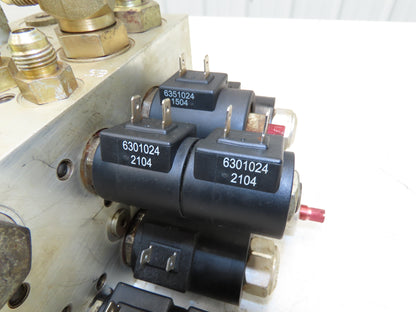 Yale HF000521-3 Stand On Forklift Hydraulic Manifold Block Off ESC030FAN36TE094