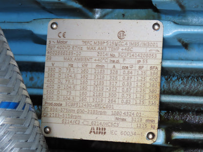 Atlas Copco GA160VSD-FF 215Hp Rotary Screw Air Compressor 1076CFM 460v Air Dryer