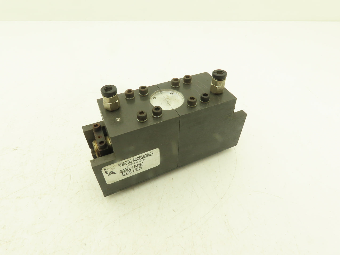 RAD Robotic Accessories P-6950 Pneumatic Parallel Gripper 2"Stroke 100psi