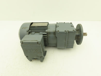 Sew Eurodrive RF17DT71D4/ASB1 Inline Gearmotor 86rpm .37kw 277/480V 3PH 20:1