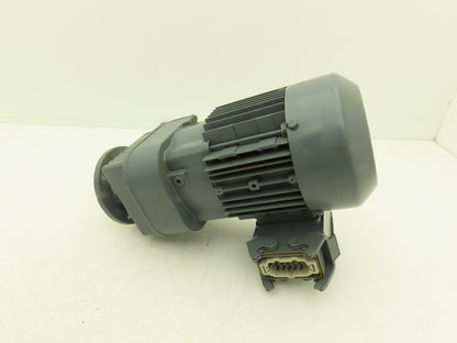 Sew Eurodrive RF17DT71D4/ASB1 Inline Gearmotor 86rpm .37kw 277/480V 3PH 20:1