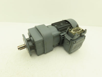 Sew Eurodrive RF17DT71D4/ASB1 Inline Gearmotor 86rpm .37kw 277/480V 3PH 20:1
