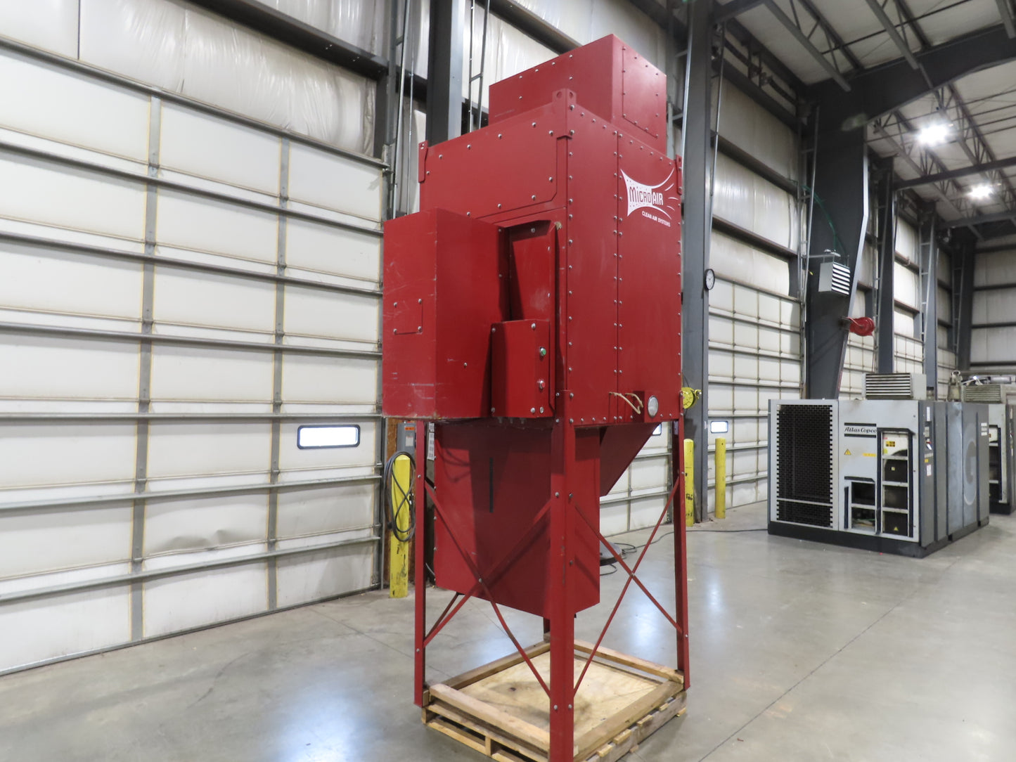 Micro Air 6 Cartridge Dust Collector Cincinnati 7.5Hp 230/460V 3PH Blower