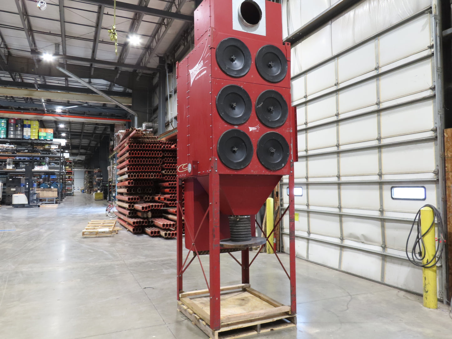 Micro Air 6 Cartridge Dust Collector Cincinnati 7.5Hp 230/460V 3PH Blower