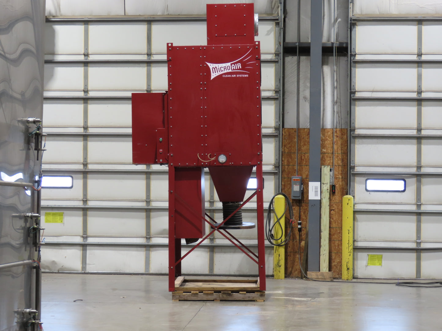 Micro Air 6 Cartridge Dust Collector Cincinnati 7.5Hp 230/460V 3PH Blower