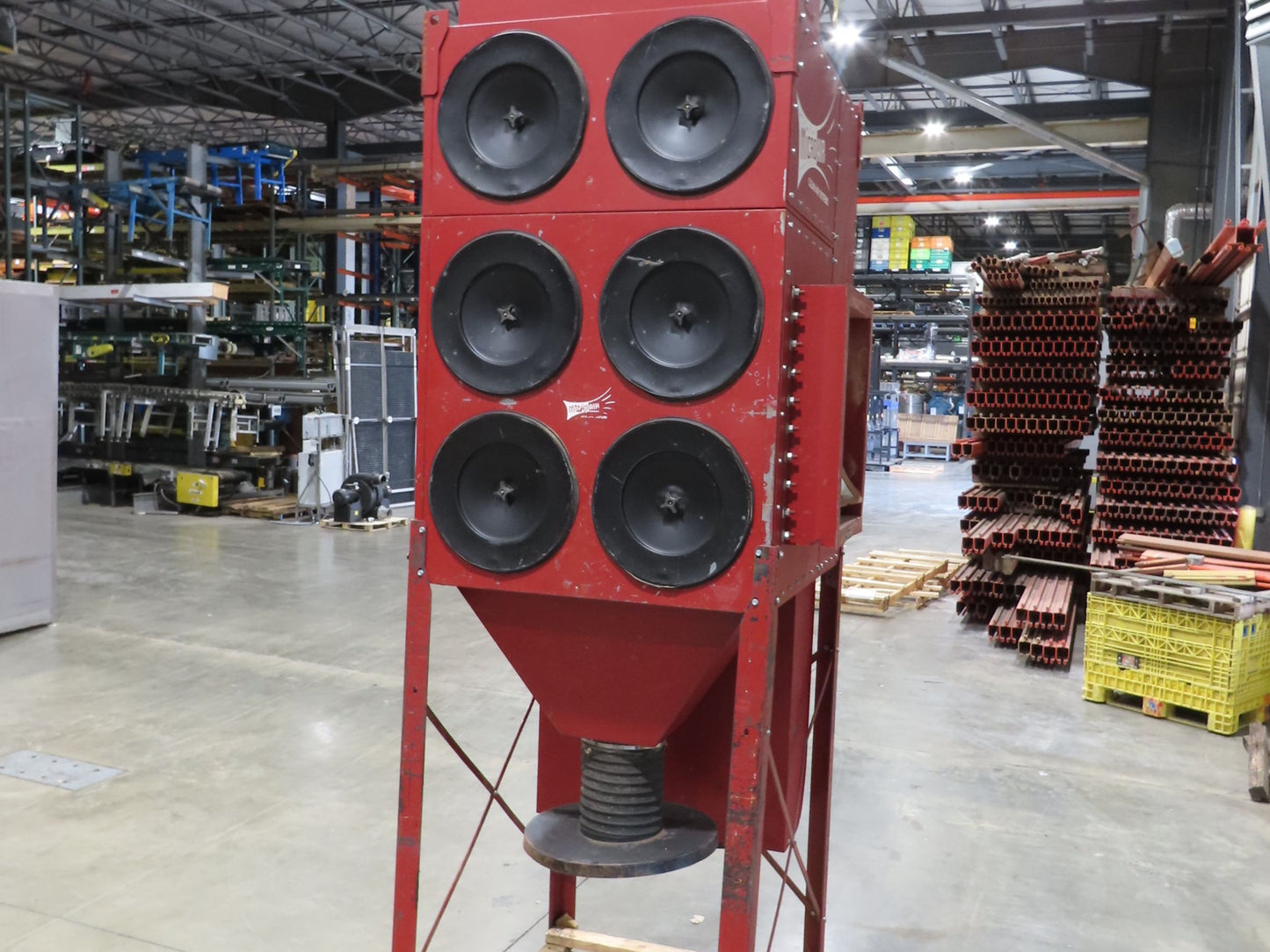 Micro Air 6 Cartridge Dust Collector Cincinnati 7.5Hp 230/460V 3PH Blower