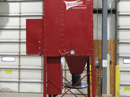 Micro Air 6 Cartridge Dust Collector Cincinnati 7.5Hp 230/460V 3PH Blower