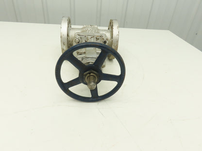 Powell Valves 2.00 3003  2" Gate Valve Class 300 Flanged WCB Steel Rising Stem