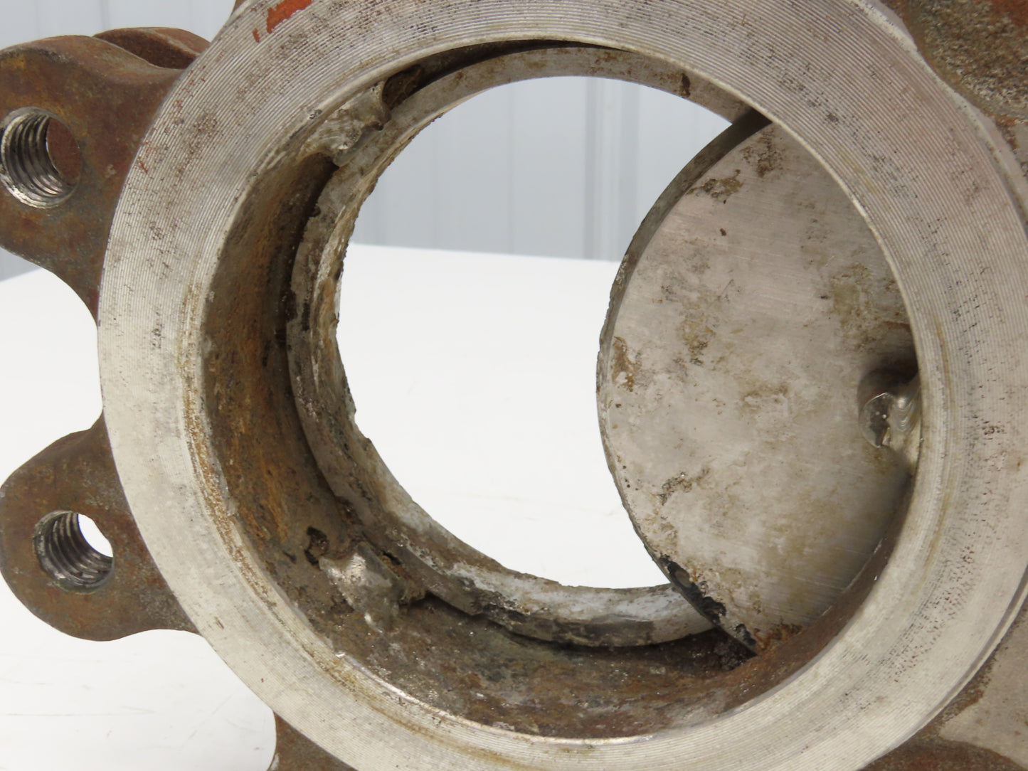 DeZurik KGLM 4" Stainless Lug Knife Gate Valve Rising Stem Metal Seat 304SS