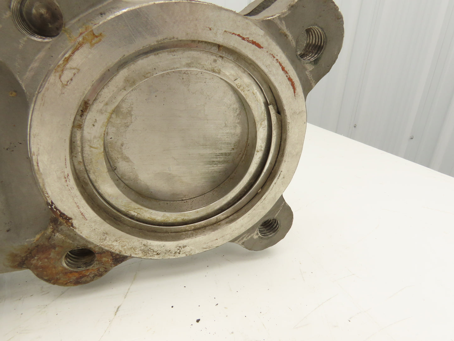 DeZurik KBD 3" Stainless Knife Gate Valve 304SS Air Cylinder Operated *Read*