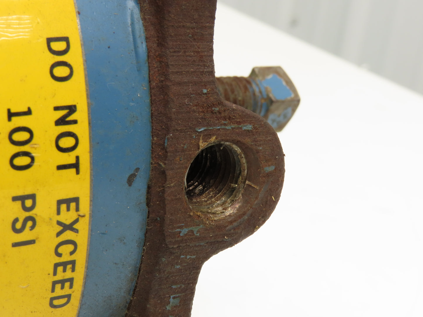 DeZurik KBD 3" Stainless Knife Gate Valve 304SS Air Cylinder Operated *Read*