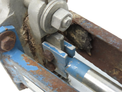 DeZurik KBD 3" Stainless Knife Gate Valve 304SS Air Cylinder Operated *Read*