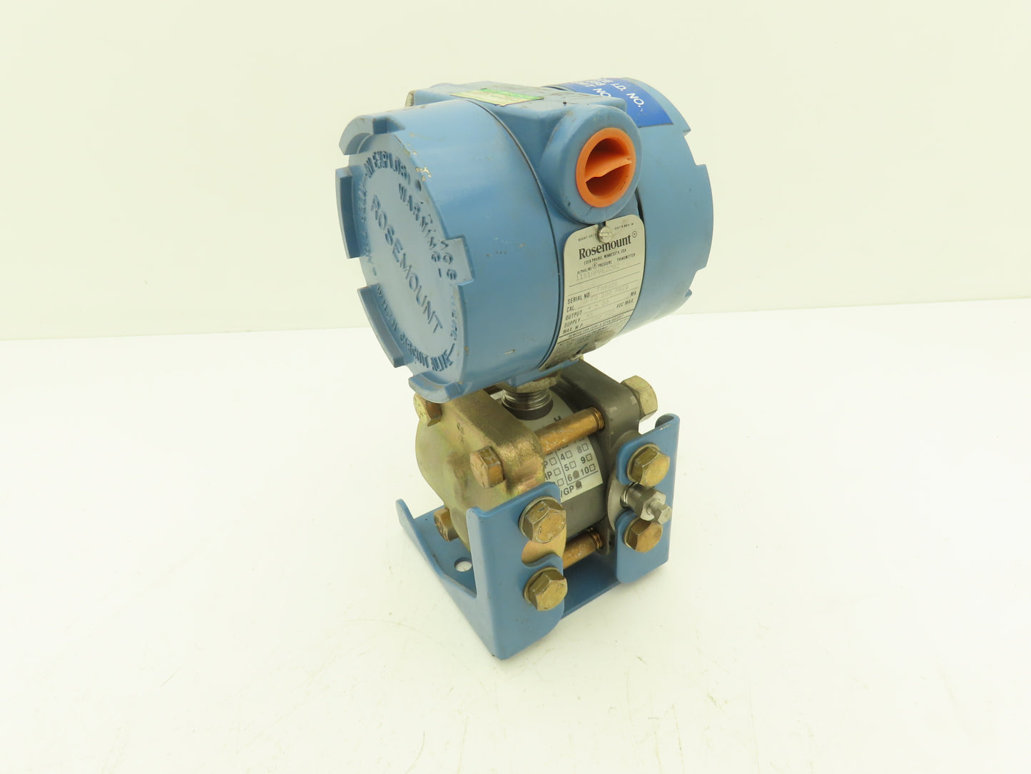 Rosemount 1151GP6E22B2 Alphaline Pressure Transmitter 0-100PSI 45VDC