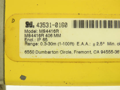 STI MS4416R Light Curtain Receiver MiniSafe-B Long Range