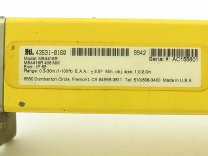 STI MS4416R Light Curtain Receiver MiniSafe-B Long Range