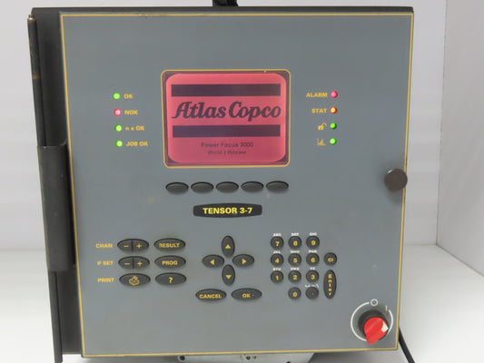 Atlas Copco PF3107-G-DN-HW Nutrunner Drive Torque Controller Tensor 3/7 240VAC