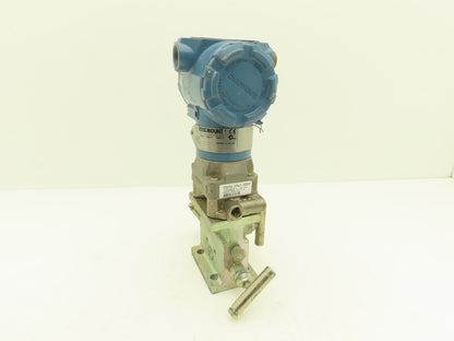 Rosemount 3051CD2A22A1AB4  Pressure Transmitter 0-250" H20 3626 PSI 10-55VDC