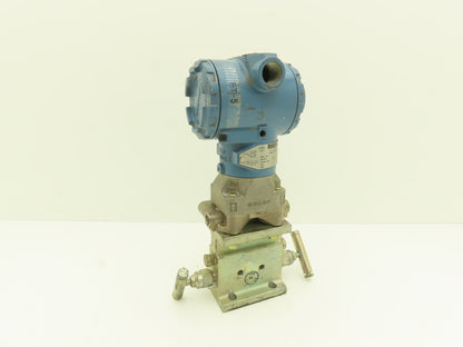 Rosemount 3051CD2A22A1AB4  Pressure Transmitter 0-250" H20 3626 PSI 10-55VDC